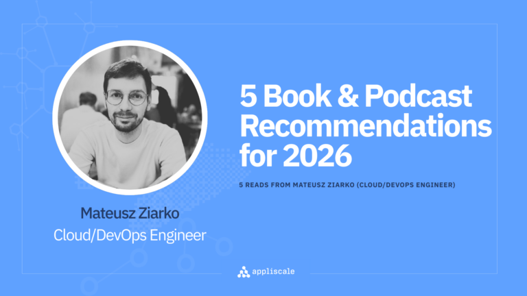 5 book & podcast recommendations from Mateusz Ziarko